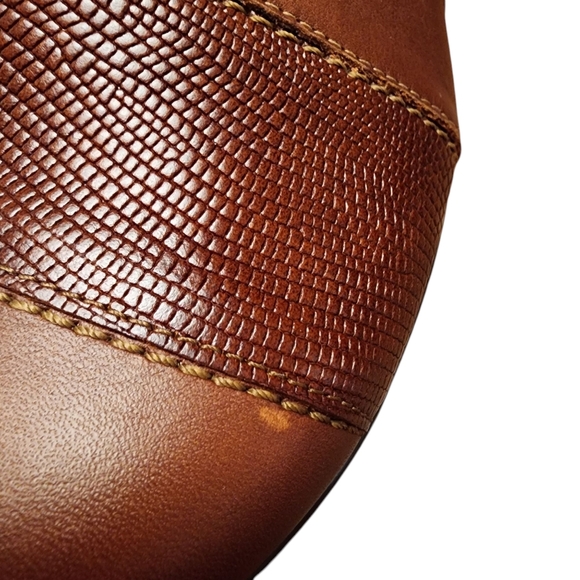 SAS Nora Slip On Brown Leather Women's Loafers Size 9.5 - Picture 5 of 12